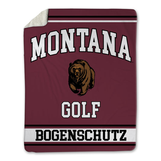Montana - NCAA Women's Golf : Kate Bogenschutz - Blanket-0