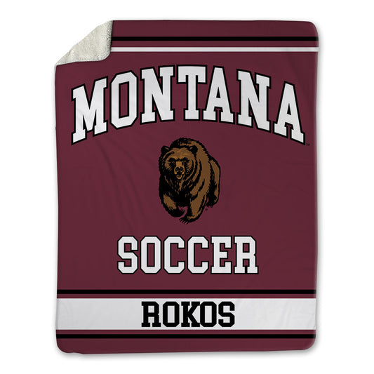 Montana - NCAA Women's Soccer : Lucie Rokos - Blanket-0