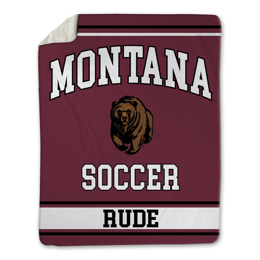 Montana - NCAA Women's Soccer : Malli Rude - Blanket-0