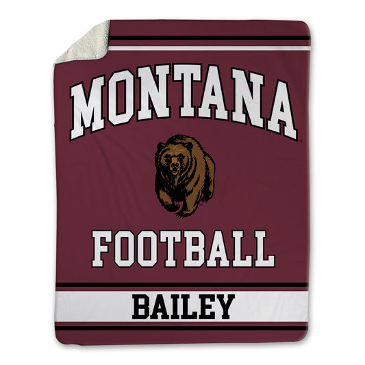 Montana - NCAA Football : Braydon Bailey - Blanket-0