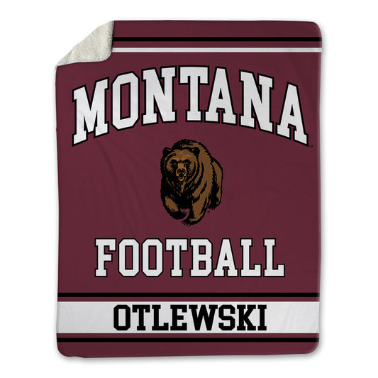 Montana - NCAA Football : Caleb Otlewski - Blanket-0