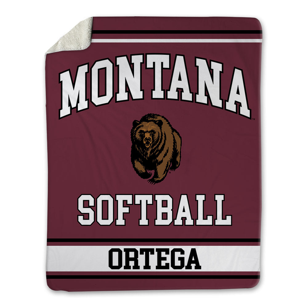 Montana - NCAA Softball : Cameryn Ortega - Blanket-0