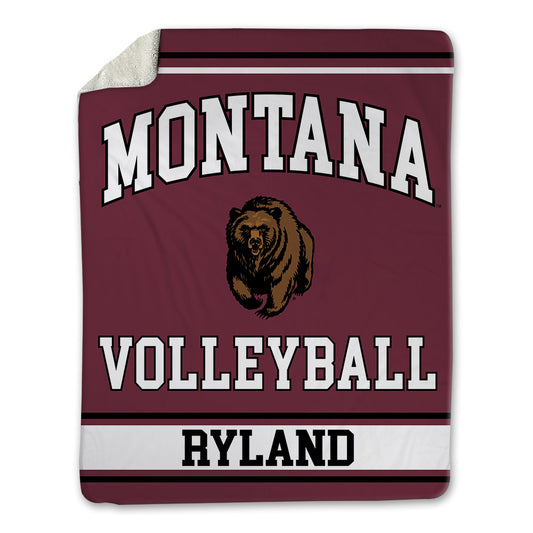 Montana - NCAA Women's Volleyball : Grace Ryland - Blanket-0