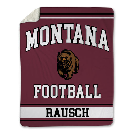 Montana - NCAA Football : TJ Rausch - Blanket-0