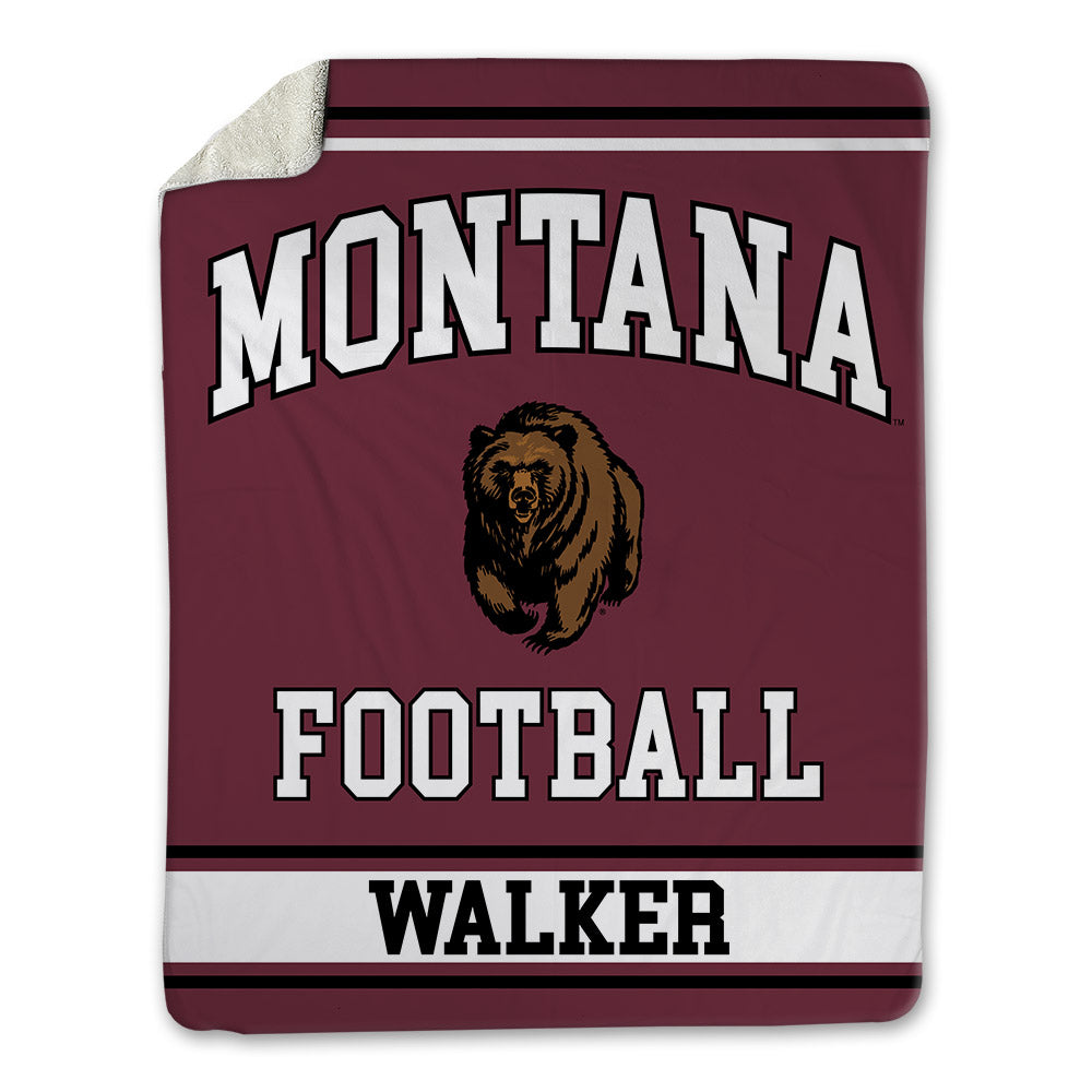 Montana - NCAA Football : Grady Walker - Blanket-0