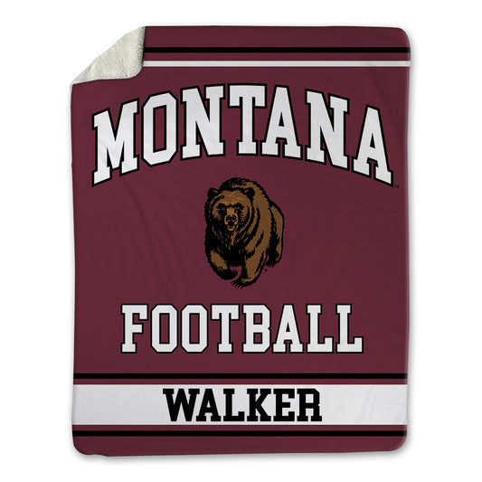 Montana - NCAA Football : Grady Walker - Blanket-0