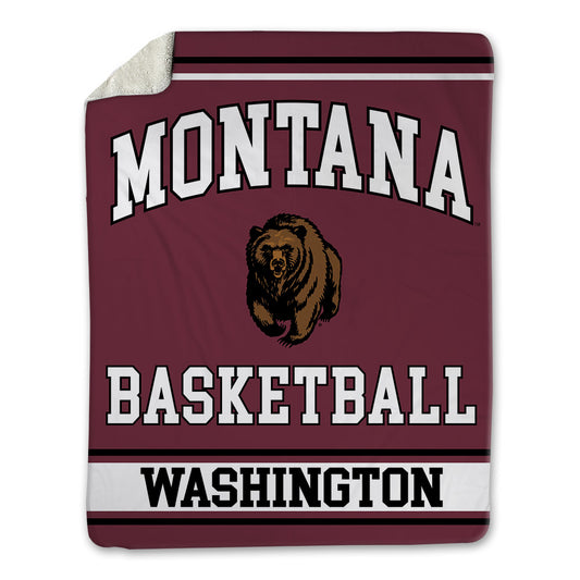 Montana - NCAA Women's Basketball : Zoey Washington - Blanket-0
