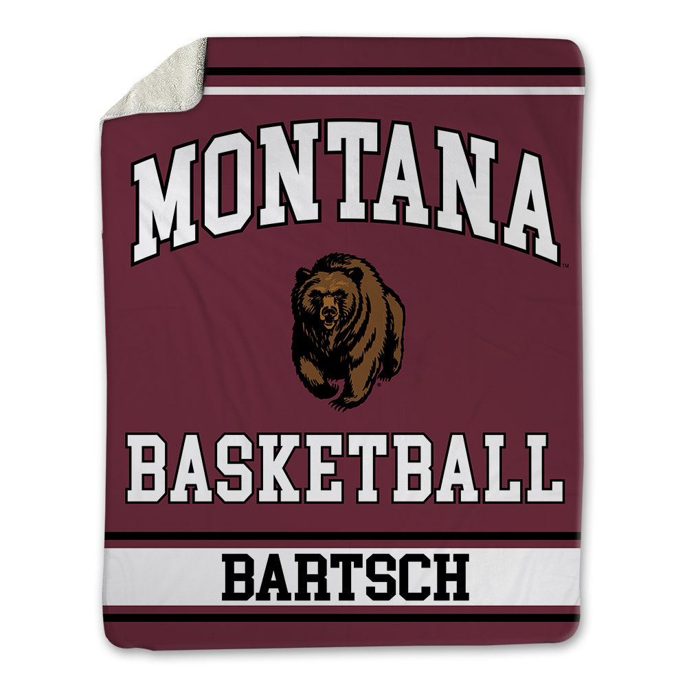 Montana - NCAA Women's Basketball : Danielle Bartsch - Blanket-0
