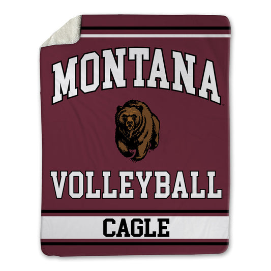 Montana - NCAA Women's Volleyball : Gracie Cagle - Blanket-0