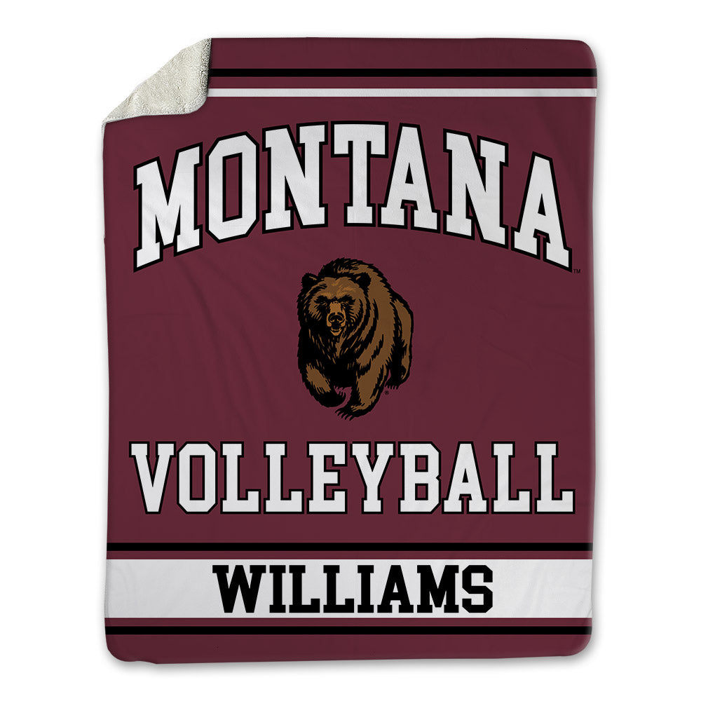 Montana - NCAA Women's Volleyball : Emma Williams - Blanket-0