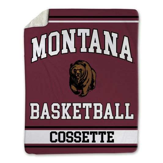 Montana - NCAA Women's Basketball : Ava Cossette - Blanket-0