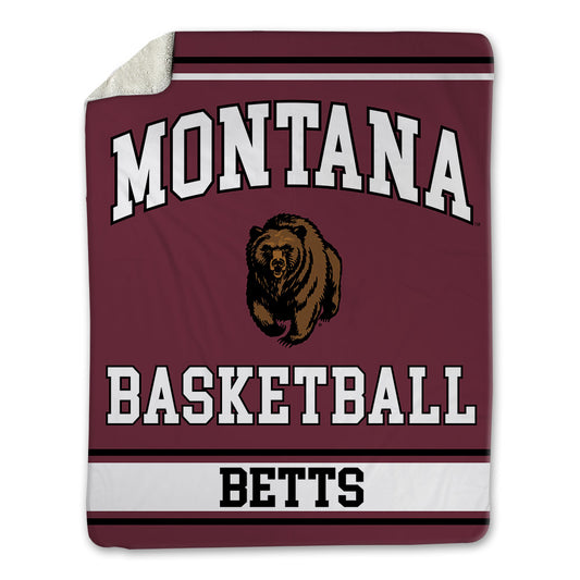 Montana - NCAA Men's Basketball : Kadyn Betts - Blanket-0
