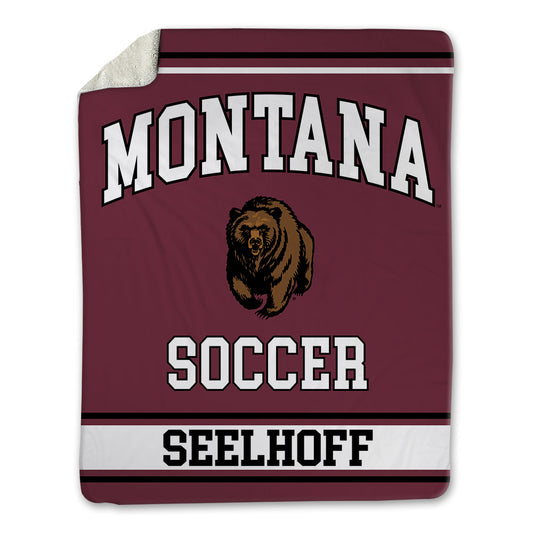 Montana - NCAA Women's Soccer : Chloe Seelhoff - Blanket-0