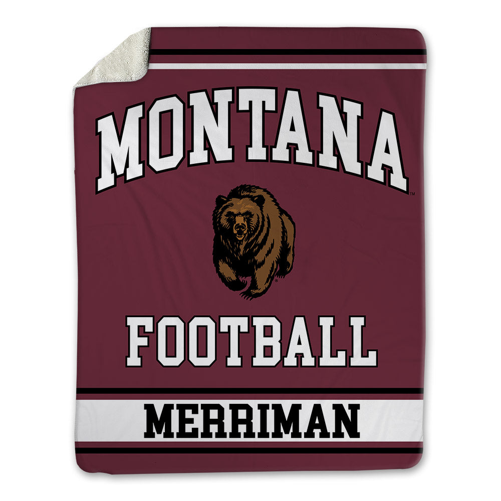 Montana - NCAA Football : Sam Merriman - Blanket-0