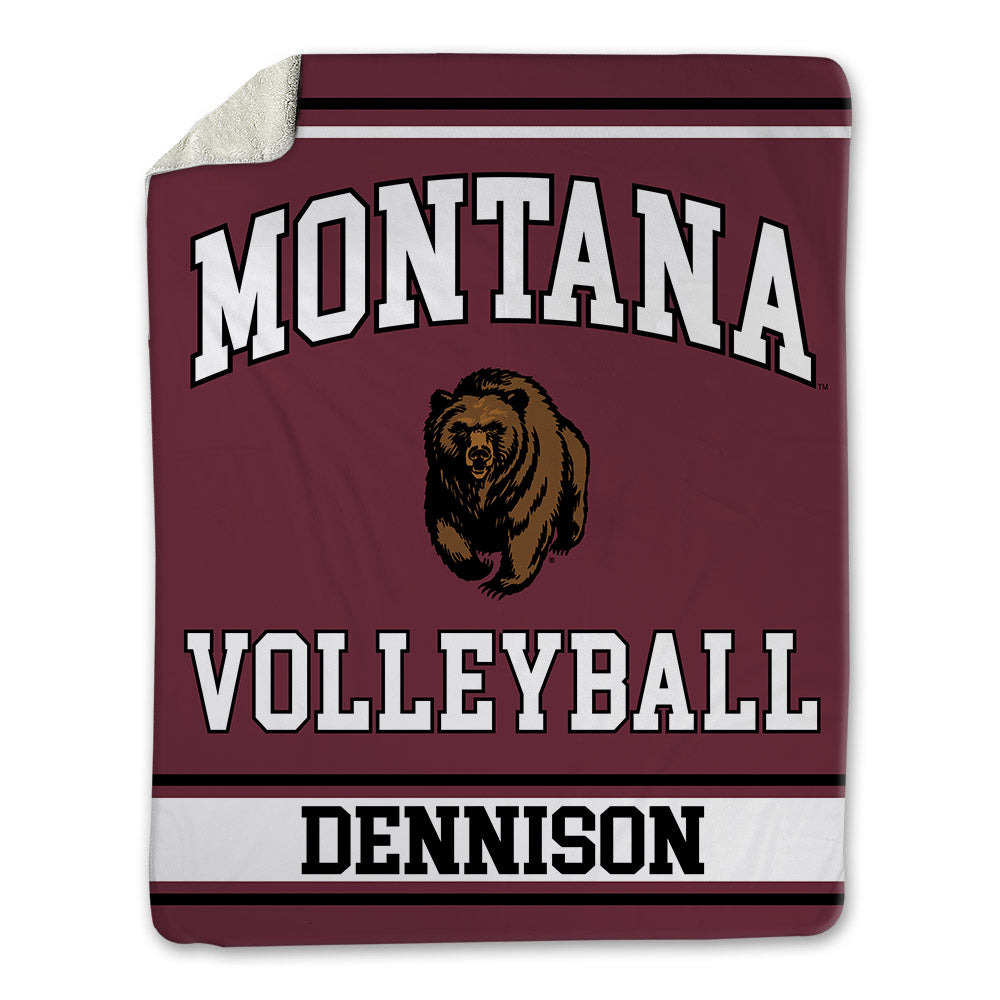 Montana - NCAA Women's Volleyball : Sierra Dennison - Blanket-0