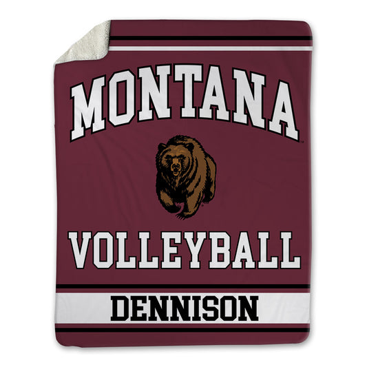 Montana - NCAA Women's Volleyball : Sierra Dennison - Blanket-0