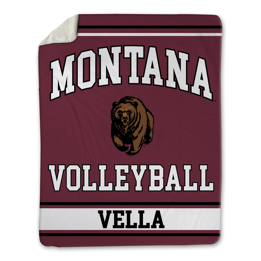 Montana - NCAA Women's Volleyball : Sophia Vella - Blanket-0