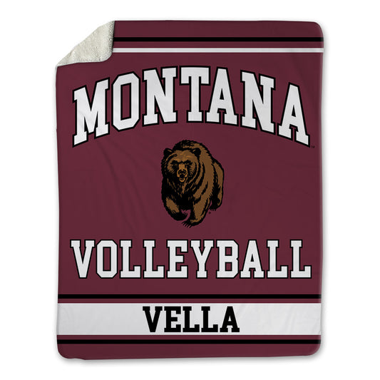 Montana - NCAA Women's Volleyball : Sophia Vella - Blanket-0