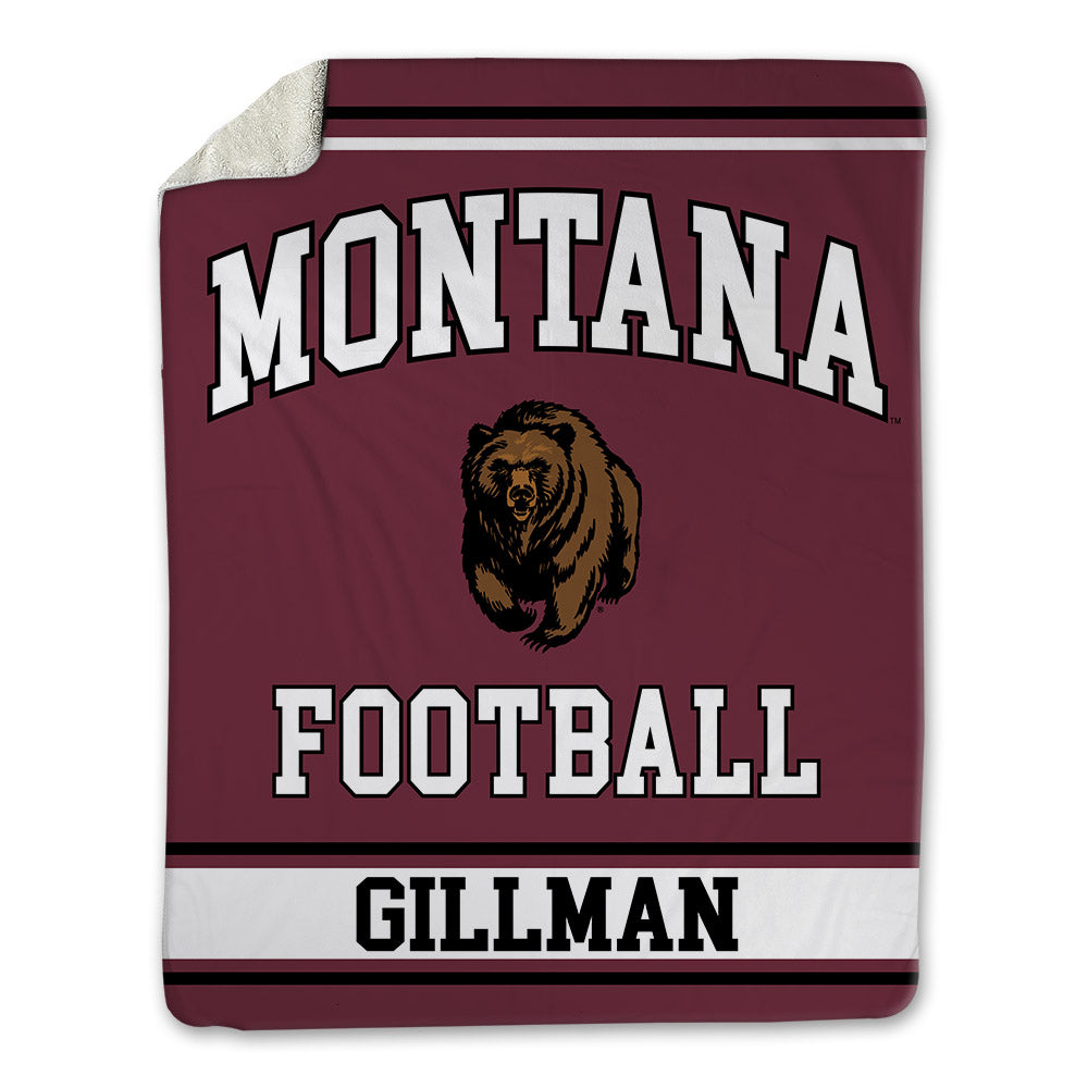 Montana - NCAA Football : Eli Gillman - Blanket-0