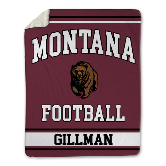 Montana - NCAA Football : Eli Gillman - Blanket-0