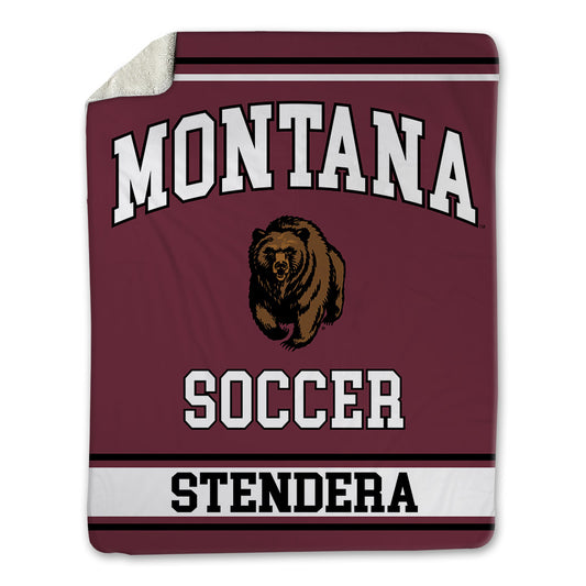 Montana - NCAA Women's Soccer : Addison Stendera - Blanket-0
