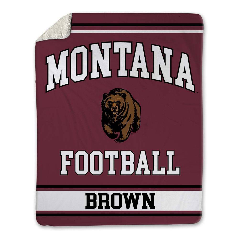 Montana - NCAA Football : Liam Brown - Blanket-0