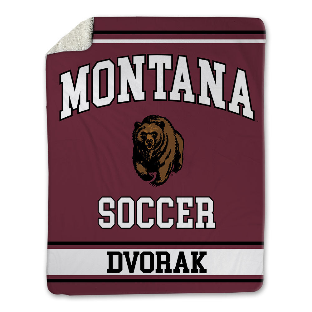 Montana - NCAA Women's Soccer : Ashlyn Dvorak - Blanket-0