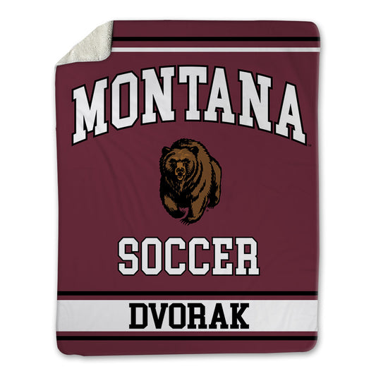 Montana - NCAA Women's Soccer : Ashlyn Dvorak - Blanket-0