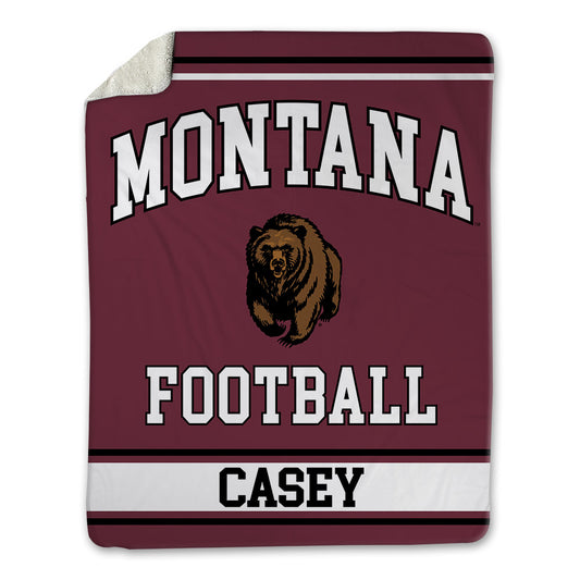 Montana - NCAA Football : Brandon Casey - Blanket-0