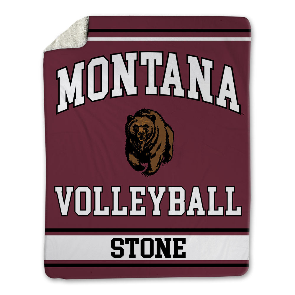 Montana - NCAA Women's Volleyball : Alex Stone - Blanket-0