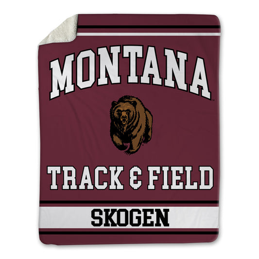 Montana - NCAA Women's Track & Field : Reghan Skogen - Blanket-0