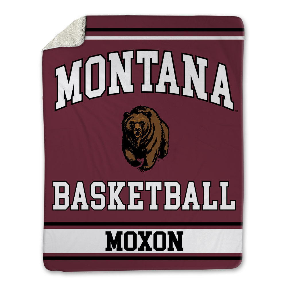 Montana - NCAA Men's Basketball : Luke Moxon - Blanket-0
