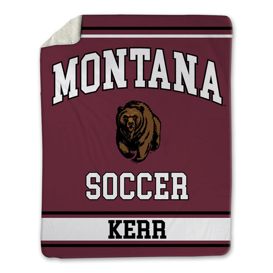 Montana - NCAA Women's Soccer : Caylee Kerr - Blanket-0
