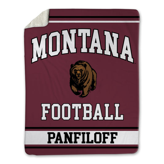 Montana - NCAA Football : Cannon Panfiloff - Blanket-0