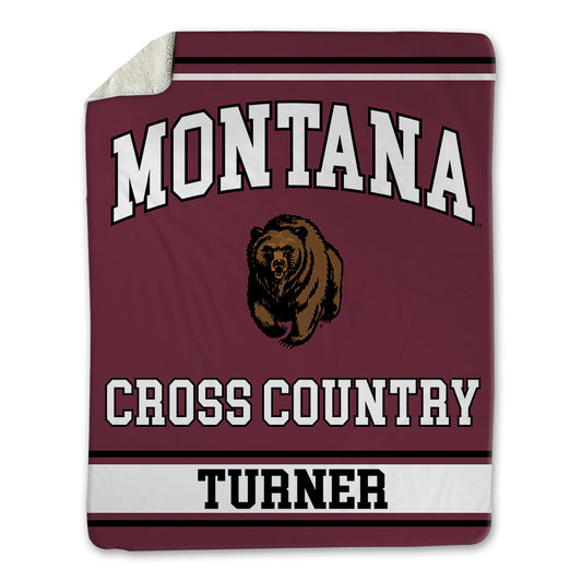 Montana - NCAA Men's Cross Country : Albert Turner - Blanket-0