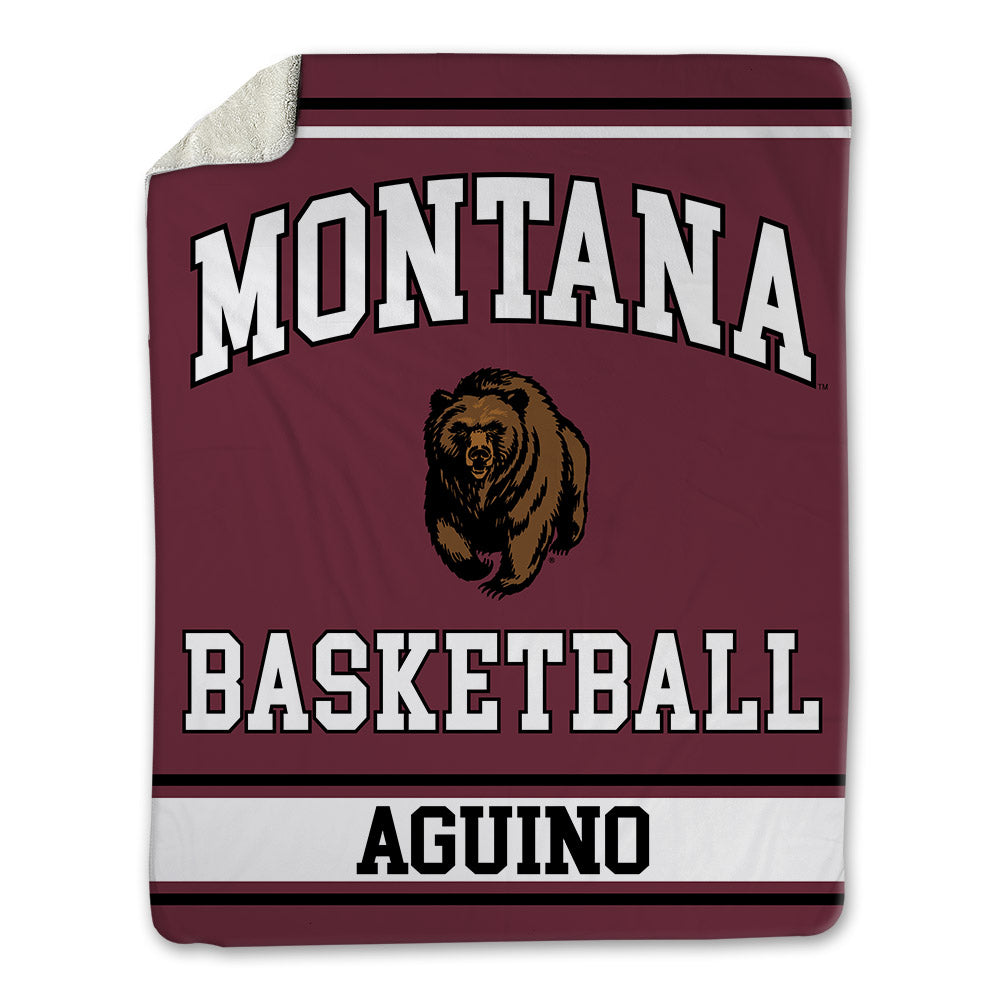 Montana - NCAA Men's Basketball : Kenyon Aguino - Blanket-0