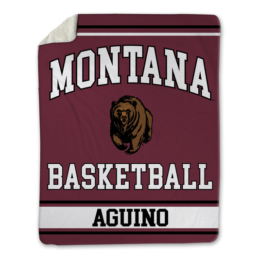Montana - NCAA Men's Basketball : Kenyon Aguino - Blanket-0