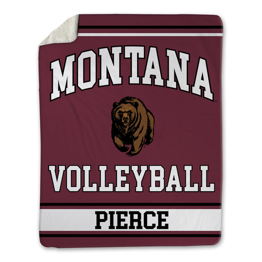Montana - NCAA Women's Volleyball : Sydney Pierce - Blanket-0
