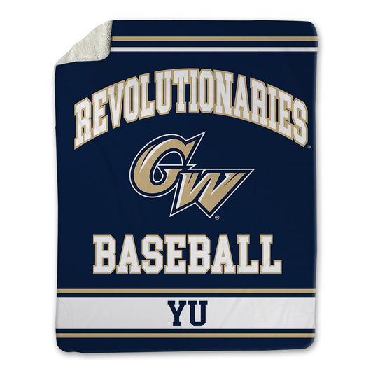 GWU - NCAA Baseball : Spencer Yu - Blanket-0
