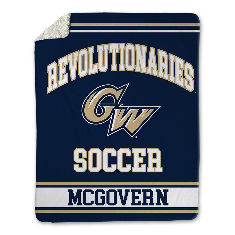 GWU - NCAA Men's Soccer : Ben McGovern - Blanket-0