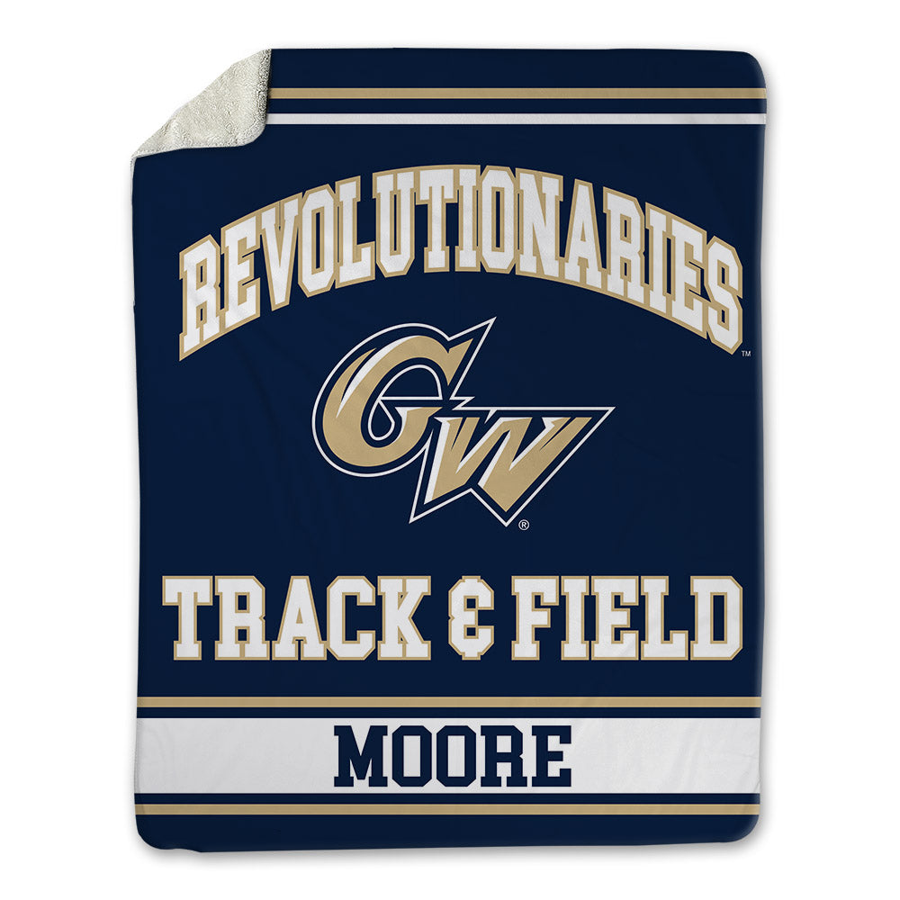 GWU - NCAA Women's Track & Field : Alana Moore - Blanket-0