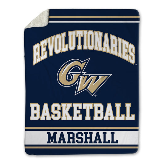 GWU - NCAA Men's Basketball : Tyrone Marshall - Blanket-0