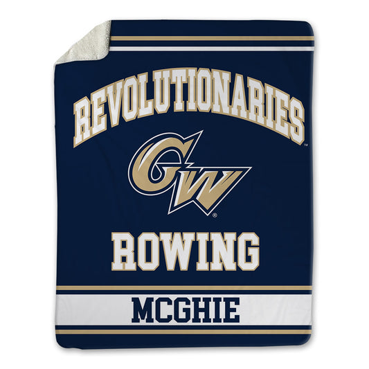 GWU - NCAA Women's Rowing : Kaelyn McGhie - Blanket-0
