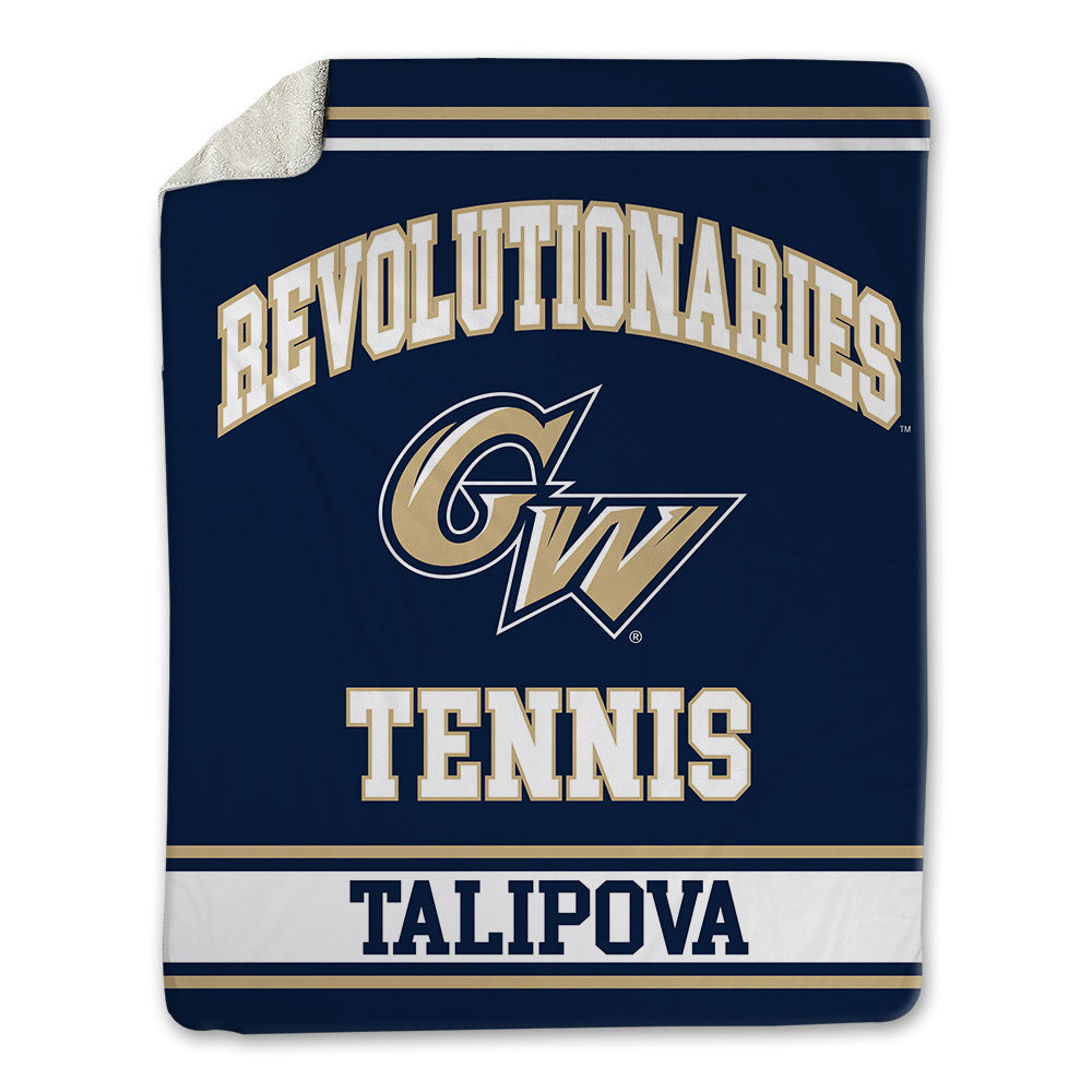 GWU - NCAA Women's Tennis : Laziza Talipova - Blanket-0