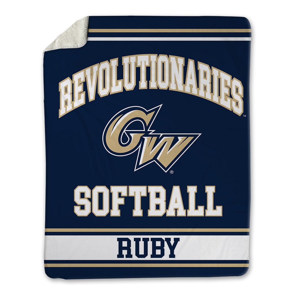 GWU - NCAA Softball : Isabella Ruby - Blanket-0