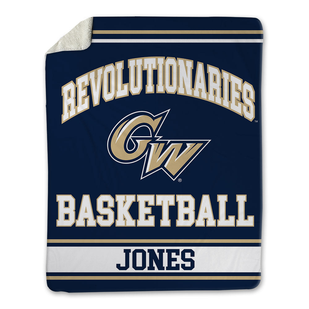 GWU - NCAA Men's Basketball : Christian Jones - Blanket-0