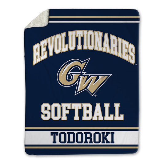 GWU - NCAA Softball : Emi Todoroki - Blanket-0