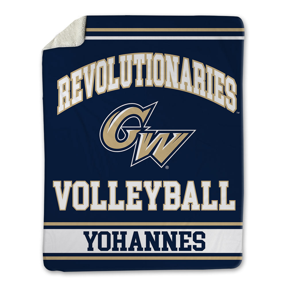 GWU - NCAA Women's Volleyball : Salem Yohannes - Blanket-0