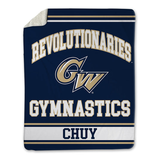 GWU - NCAA Women's Gymnastics : Alexa Chuy - Blanket-0
