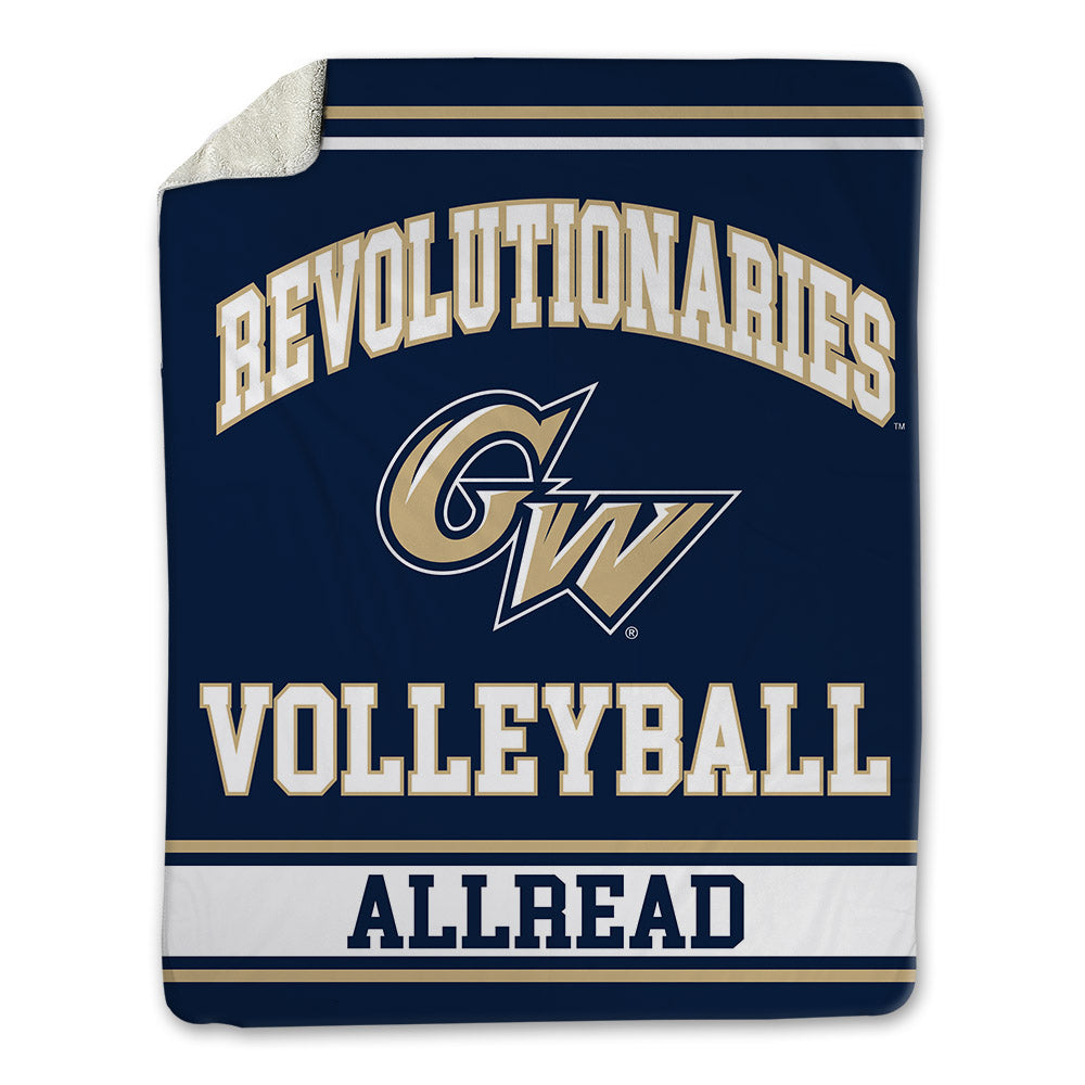 GWU - NCAA Women's Volleyball : Grace Allread - Blanket-0